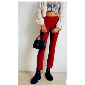 Urban Outfitters Ribbed Flared Pants